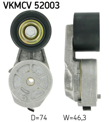 Makara, kanallı v kayışı gerilimi VKMCV 52003 uygun fiyat ile hemen sipariş verin!